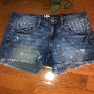 Jean shorts